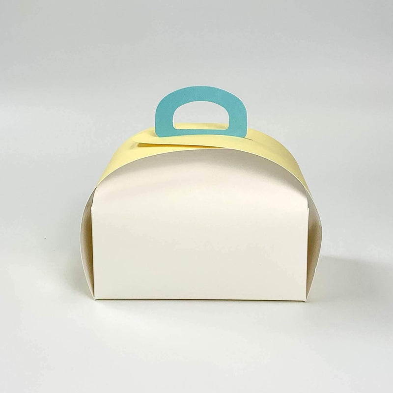 Pastel Dome Bakery Box with Handle 6.5 x 3.9 x 4.7" - Pouches & More
