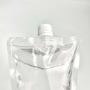Clear Portable Stand Up Central Spout Drink Pouch 4.9 x 6.9 x 2.8” - Pouches & More
