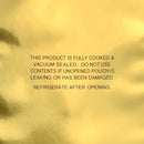 3-Side Seal Gold Retort Pouch 5.7 x 7.8" – 4 oz - Pouches & More