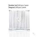 Biodegradable Paper Straws - BBT 8.25" x 0.39" - Pouches & More