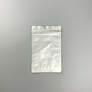 Silver Foil Zipper 3-Side Seal Pouch - Pouches & More