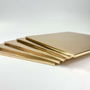Gold Square Cake Board 8"x 8" - Pouches & More