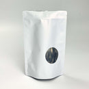 [ FREE SAMPLE ] Matte White Window Zipper Stand Up Pouch - Pouches & More