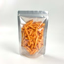 [ FREE SAMPLE ] Front Clear Back Silver Zipper Stand Up Pouch - Pouches & More