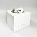 White Cake Box with Sunroof Window & Handle