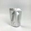 [ FREE SAMPLE ] Silver Foil Zipper Stand Up Pouch - Pouches & More