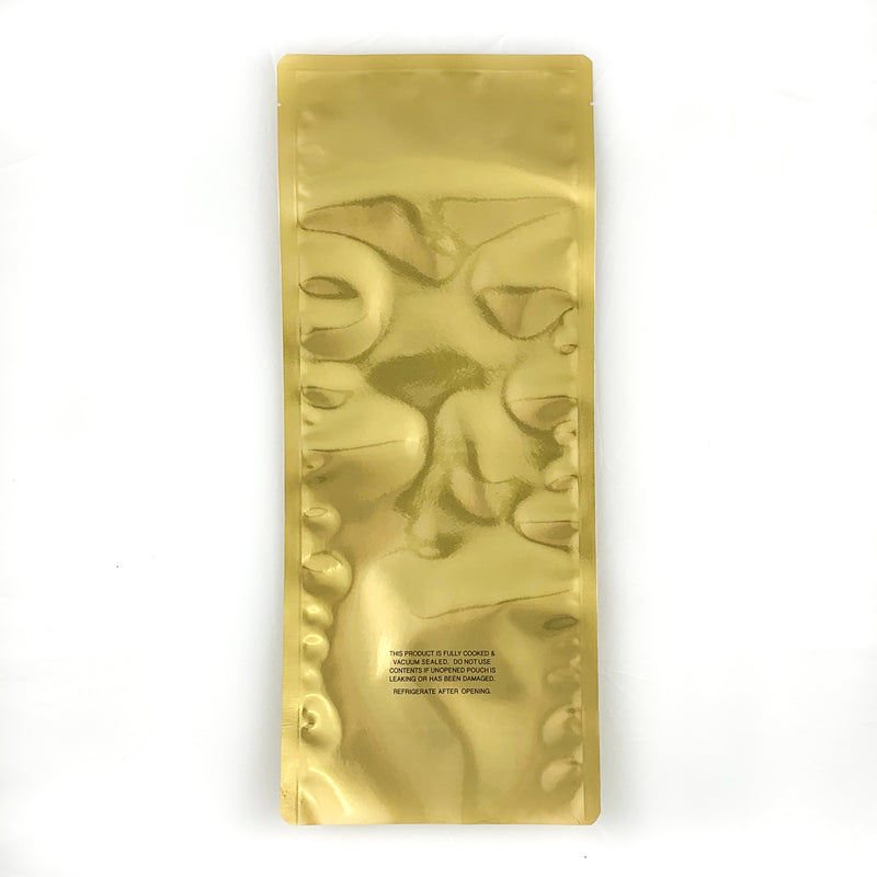 [ SAMPLE ] 3-Side Seal Gold Retort Pouch