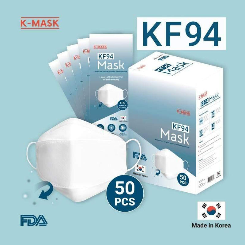 KF94 Filter Mask (50pcs) - Pouches & More