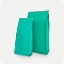 [ FREE SAMPLE ] Matte Mint One Way Valve Side Gusset Coffee Pouch - Pouches & More