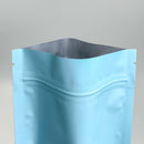 [ FREE SAMPLE ] Matte Pastel Blue Mylar Smell Proof Zipper Stand Up Pouch - Pouches & More