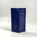 [ FREE SAMPLE ] Matte Navy Mylar Smell Proof Zipper Stand Up Pouch - Pouches & More