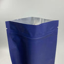 [ FREE SAMPLE ] Matte Navy Mylar Smell Proof Zipper Stand Up Pouch - Pouches & More