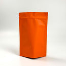 [ FREE SAMPLE ] Matte Orange Mylar Smell Proof Zipper Stand Up Pouch - Pouches & More