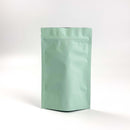 [ FREE SAMPLE ] Matte Pastel Green Mylar Smell Proof Zipper Stand Up Pouch - Pouches & More