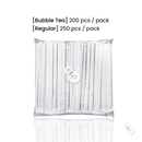 Biodegradable Paper Straws - BBT 8.25" x 0.39" - Pouches & More
