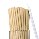 Biodegradable Paper Straws - Regular 8.2" x 0.27" - Pouches & More
